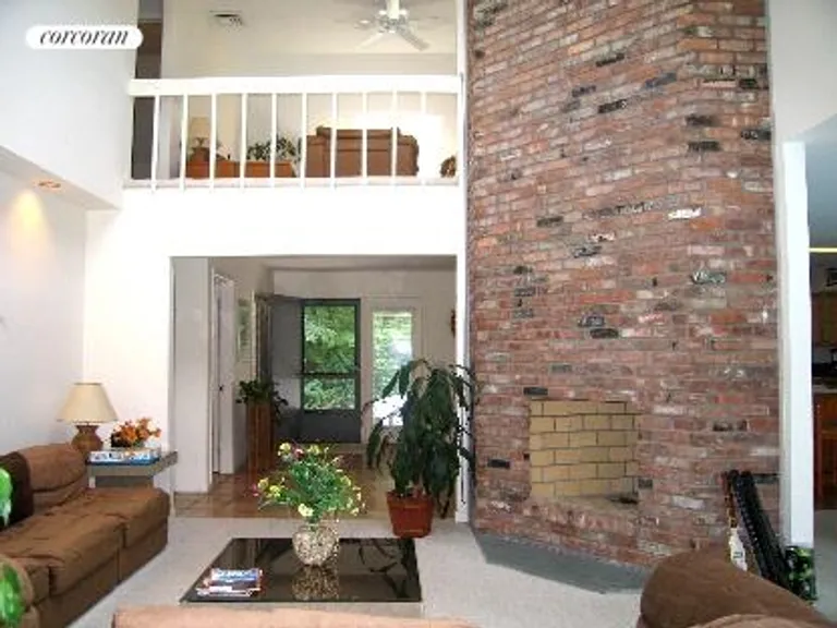 New York City Real Estate | View  | Two Sided Brick Fireplace | View 9