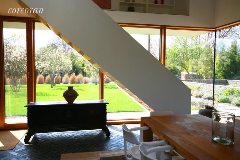 New York City Real Estate | View Sagaponack | light filled dining area | View 13