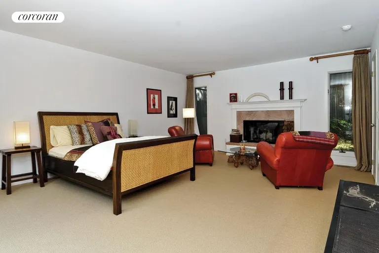New York City Real Estate | View  | master bedroom with fireplace | View 4