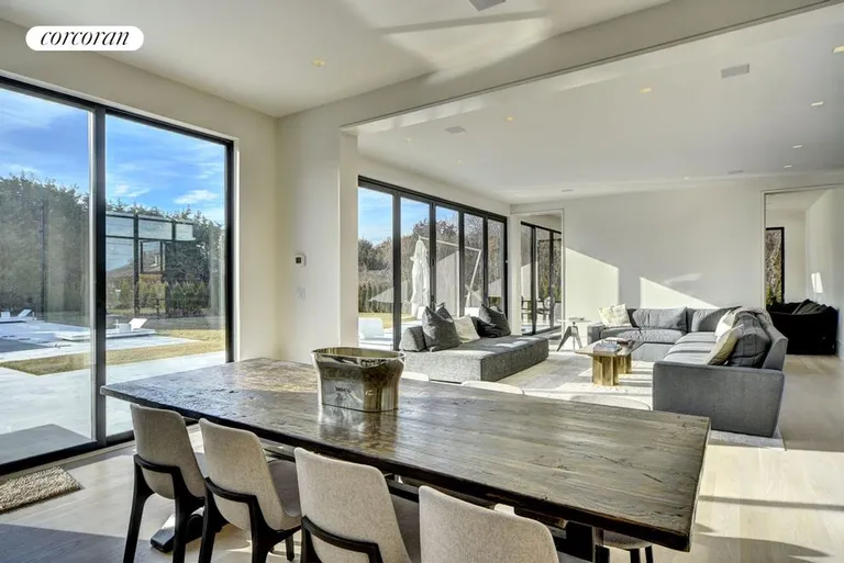 New York City Real Estate | View  | breakfast area looking into living room | View 9