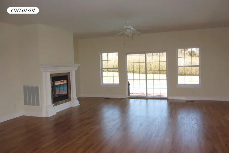 New York City Real Estate | View  | Living room with gas fireplace | View 4