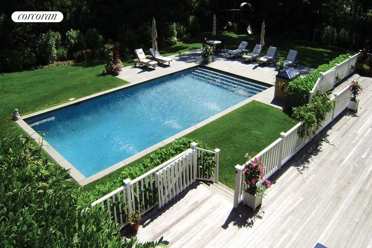 New York City Real Estate | View  | oversized heated gunite pool | View 7