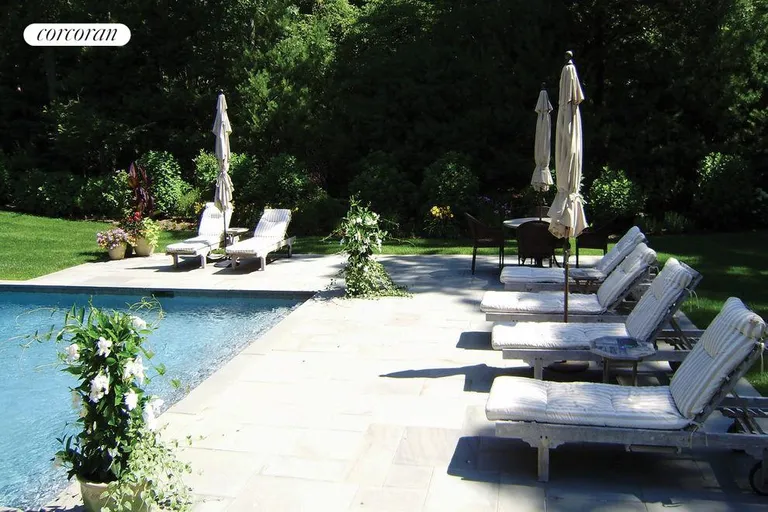 New York City Real Estate | View  | chaise lounges pool-side | View 8