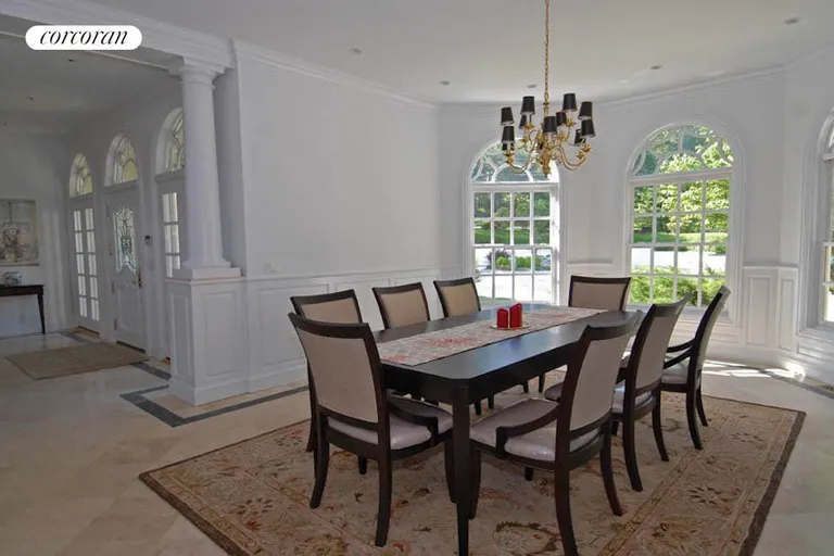 New York City Real Estate | View 178 Edge of Woods Road | Dining Room | View 9