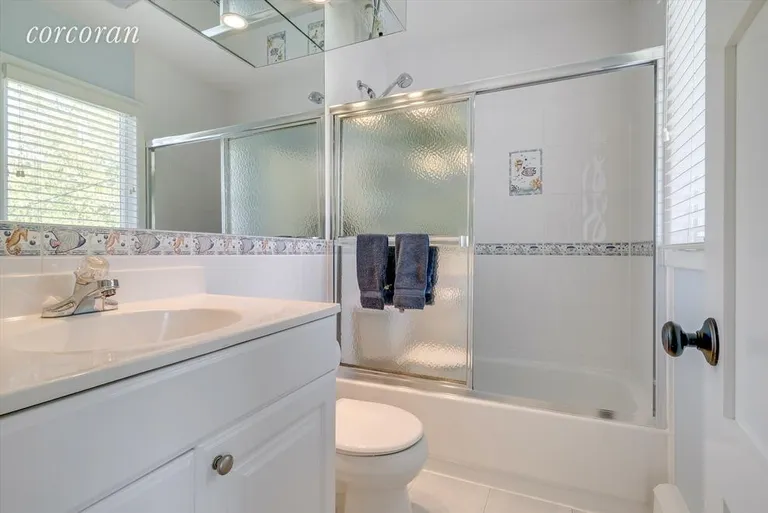 New York City Real Estate | View 75 Mill Road | Second Level Bathroom | View 13