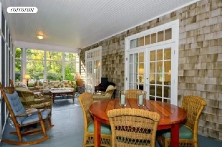 New York City Real Estate | View  | Screened in porch/ dining | View 14