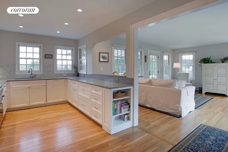 New York City Real Estate | View  | kitchen looking into family room | View 8