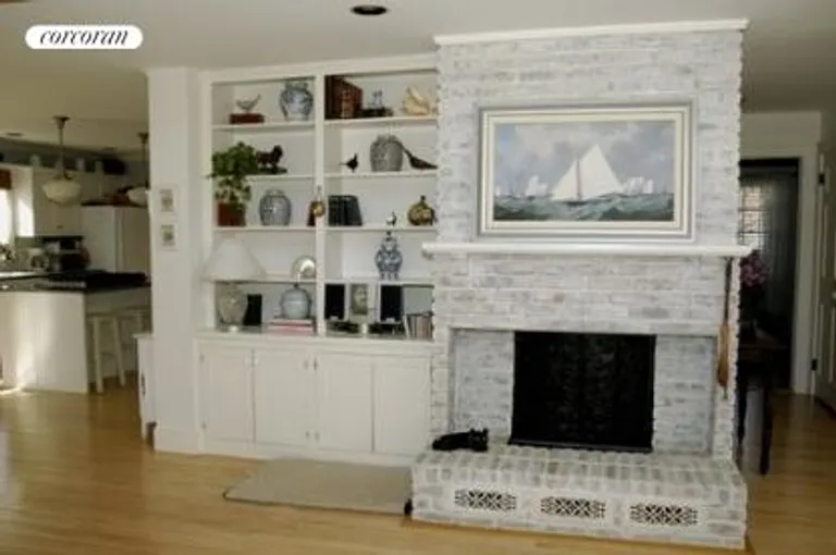 New York City Real Estate | View  | central fireplace | View 4