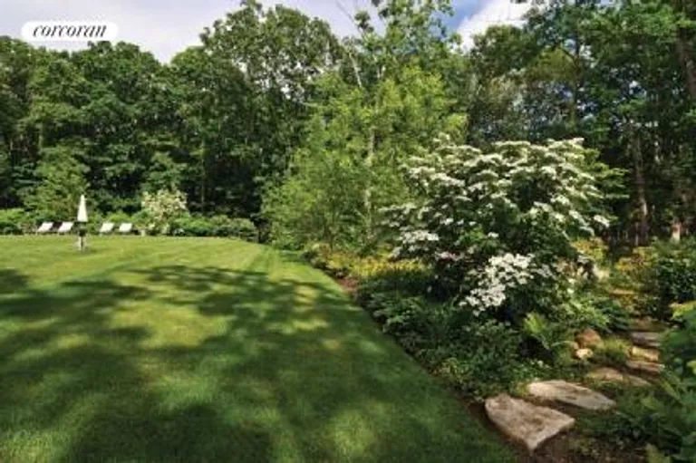 New York City Real Estate | View  | Garden area with stone path | View 15