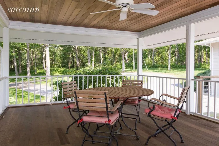 New York City Real Estate | View 183 Ram Island Drive | Covered outdoor dining Area | View 12