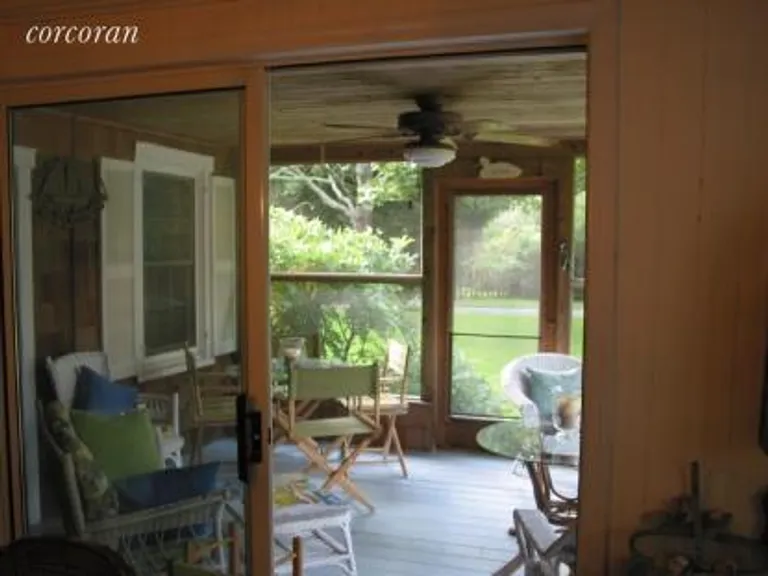 New York City Real Estate | View 112 South Road | summer porch | View 7