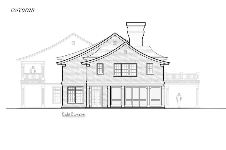New York City Real Estate | View 191 Highland Terrace | PROPOSED SOUTH ELEVATION | View 8
