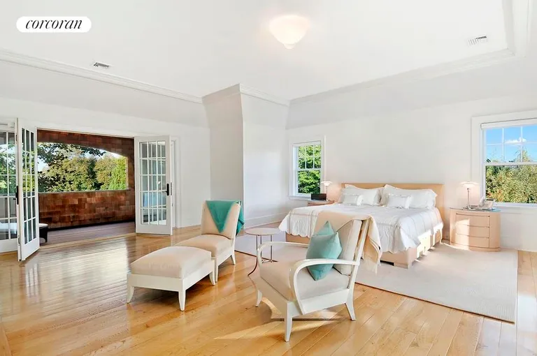 New York City Real Estate | View  | Master Bedroom with Covered Balcony | View 15