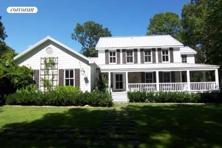 New York City Real Estate | View  | Front elevation of contemporary farmhouse | View 2