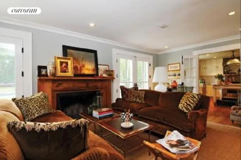 New York City Real Estate | View  | Living room with fireplace | View 7