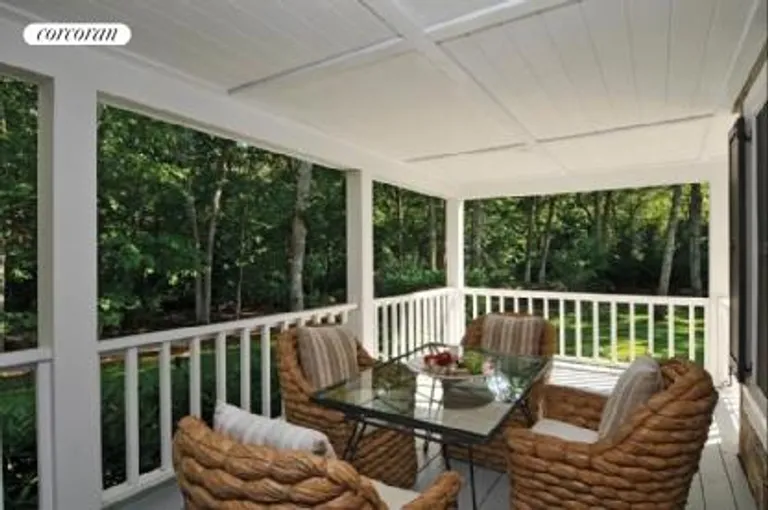 New York City Real Estate | View  | Outdoor breakfast area off kitchen | View 9