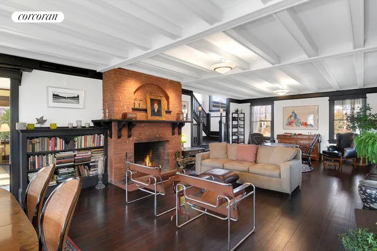 New York City Real Estate | View  | Great Room with Fireplace | View 7