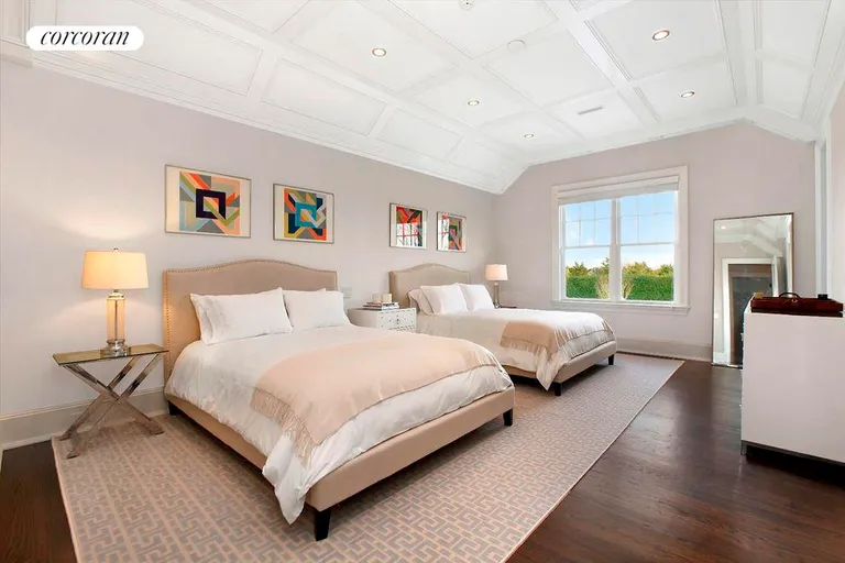 New York City Real Estate | View  | Vaulted Ceiling in Additional Guest Bedroom with Extensive Millwork | View 20