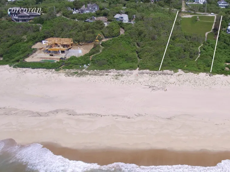 New York City Real Estate | View 260 Old Montauk Hwy | aerial view from ocean | View 2