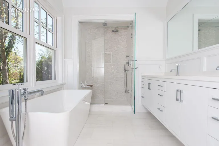New York City Real Estate | View 20 Mill Hill Lane | Master Bath | View 12
