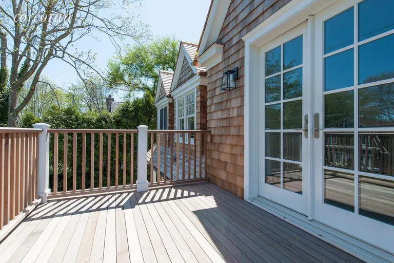 New York City Real Estate | View 20 Mill Hill Lane | Deck off Master Suite | View 14