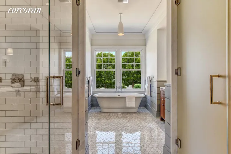 New York City Real Estate | View 150 Rose Hill Road | 2nd floor master bathroom | View 17