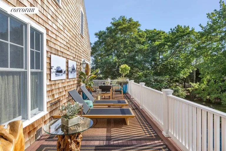 New York City Real Estate | View 120 Edge of Woods Road | Private Balcony | View 20