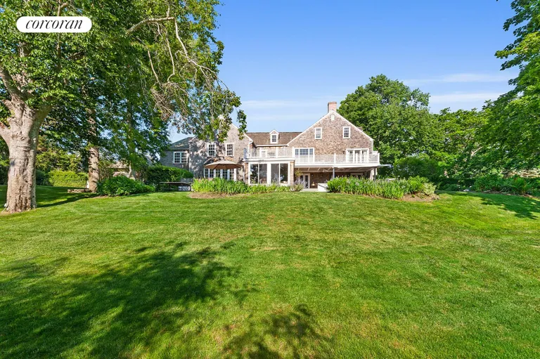 New York City Real Estate | View 120 Edge of Woods Road | Rolling Lawn | View 34