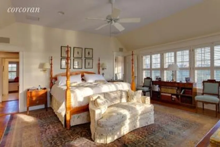 New York City Real Estate | View 11A Dune Road | Master Bedroom, Bayviews | View 16