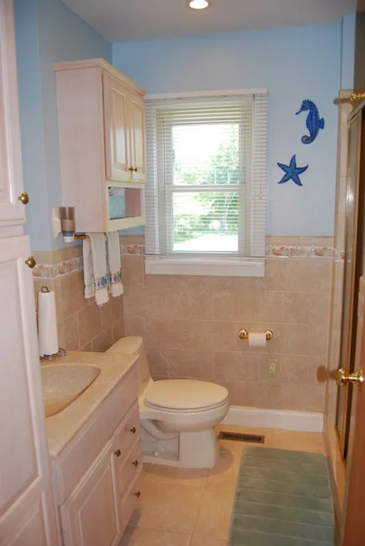 New York City Real Estate | View  | Blue Bathroom 1 | View 8
