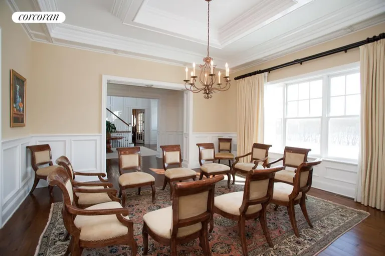 New York City Real Estate | View  | Formal dining room with fireplace | View 8