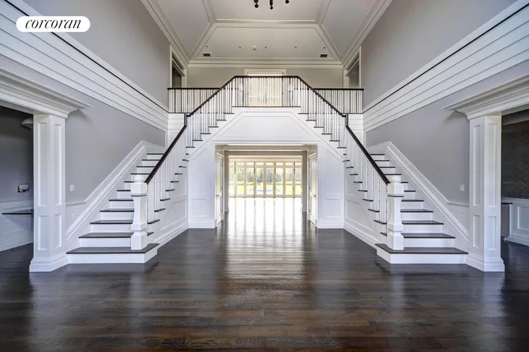 New York City Real Estate | View  | Stunning double staircase in 2 story foyer | View 3