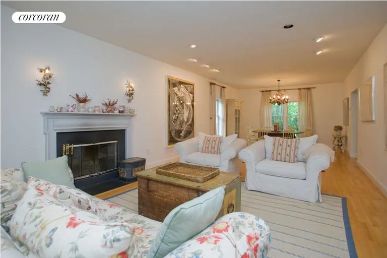 New York City Real Estate | View  | Great Room with Wood-Burning Fireplace | View 4