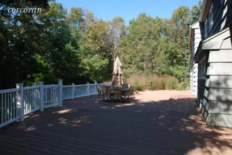 New York City Real Estate | View 1 Dory Lane | large deck | View 17