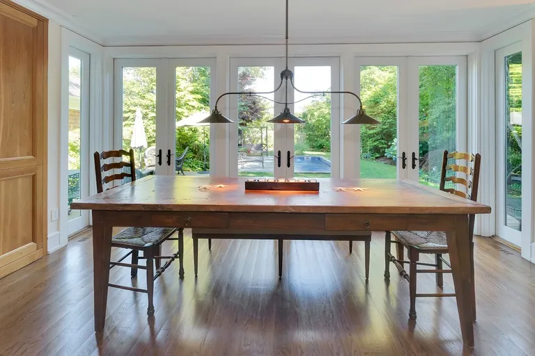 New York City Real Estate | View  | Beautiful dining area by french doors | View 4