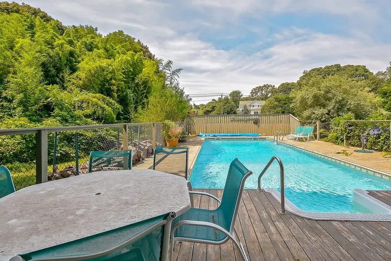 New York City Real Estate | View 2 Valley Road | Pool Area | View 11