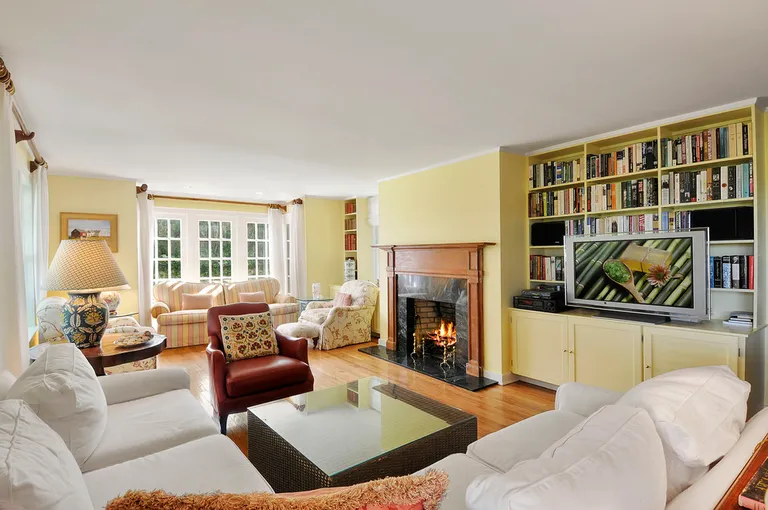 New York City Real Estate | View  | Living Room with Fireplace | View 6