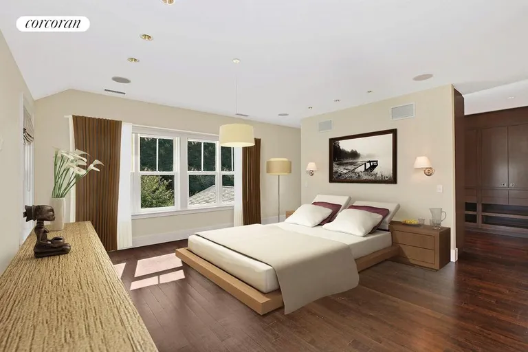 New York City Real Estate | View  | Virtually Staged Master Bedroom | View 7