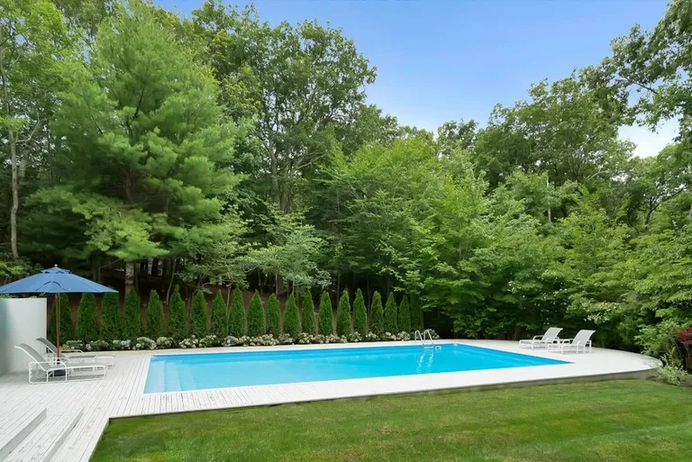 New York City Real Estate | View 27 North Hollow Drive | Pool & Garden | View 13