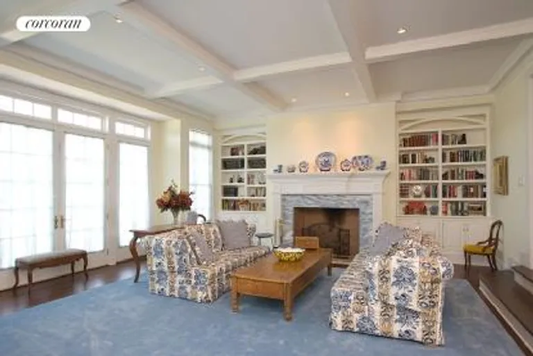 New York City Real Estate | View  | Living room with fireplace view 1 | View 4