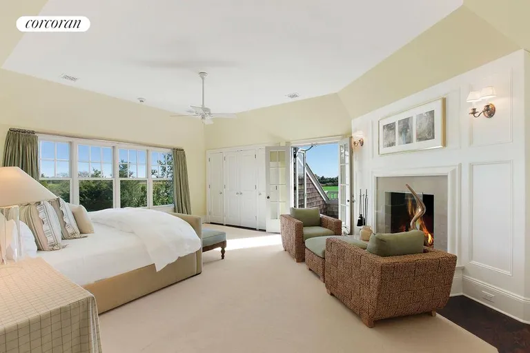 New York City Real Estate | View  | Master Bedroom with Fireplace | View 8