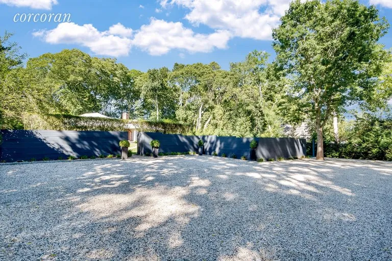 New York City Real Estate | View 148D North Ferry Road | Large Gravel Parking Area | View 8