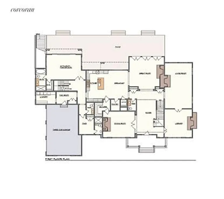 New York City Real Estate | View  | 1st Floor Floor Plan | View 11
