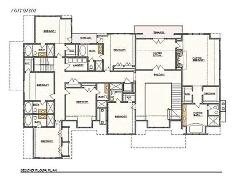 New York City Real Estate | View  | 2nd Floor Floor Plan | View 12