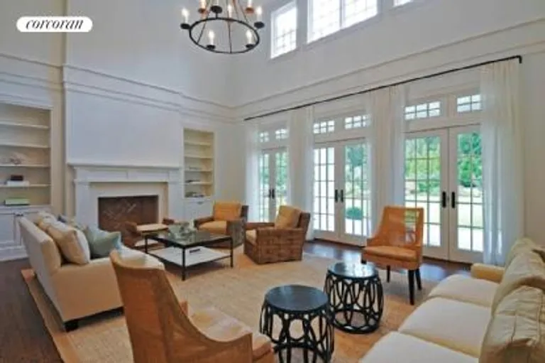 New York City Real Estate | View  | Living Room with row of French Doors | View 7