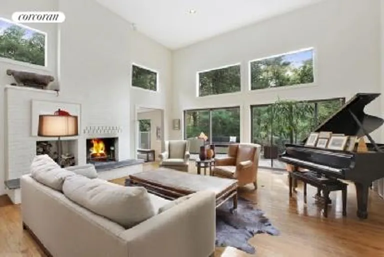 New York City Real Estate | View  | Double Height Living Room | View 8
