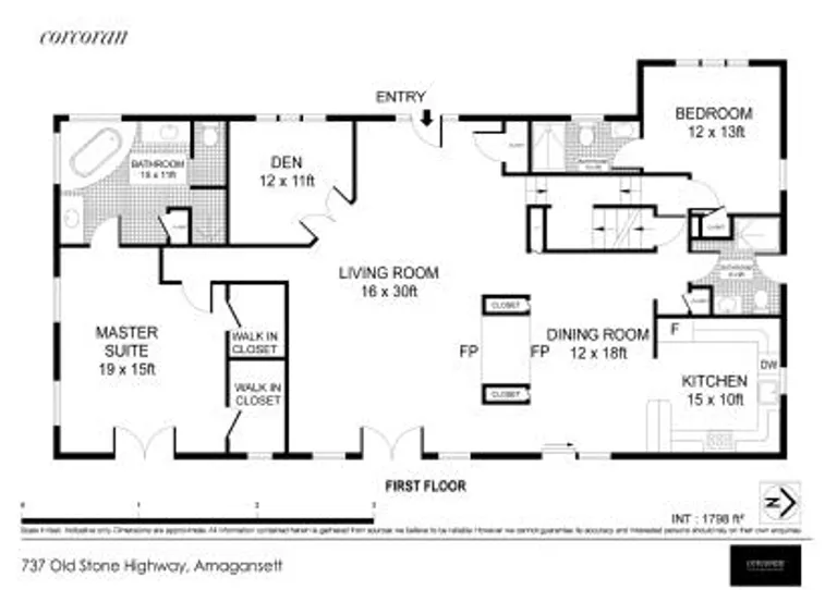 New York City Real Estate | View  | 1st fl floor plan | View 22