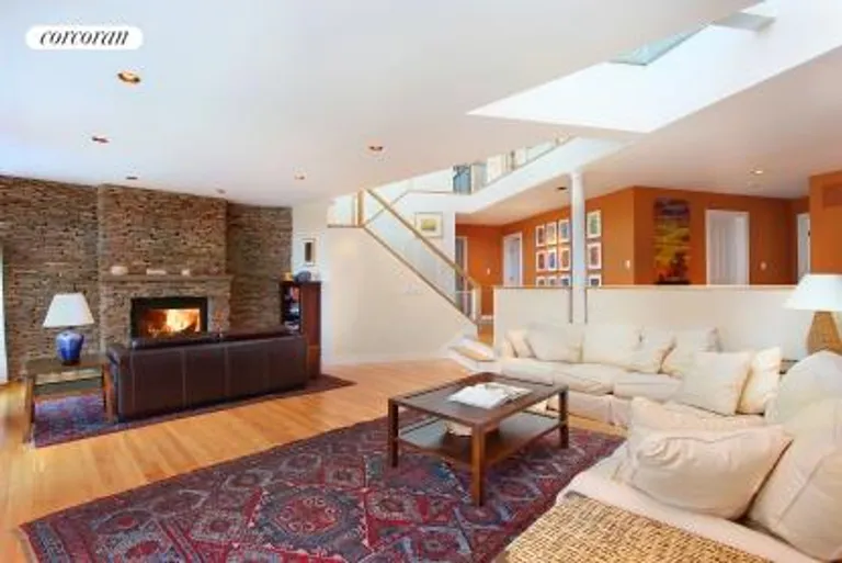 New York City Real Estate | View  | Living Room with Gas Fireplace | View 13