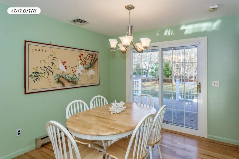 New York City Real Estate | View  | Sunny Dining Area Leading to Deck | View 4