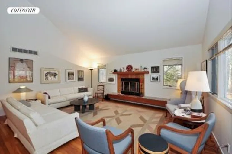 New York City Real Estate | View  | Living area with vaulted ceiling | View 5